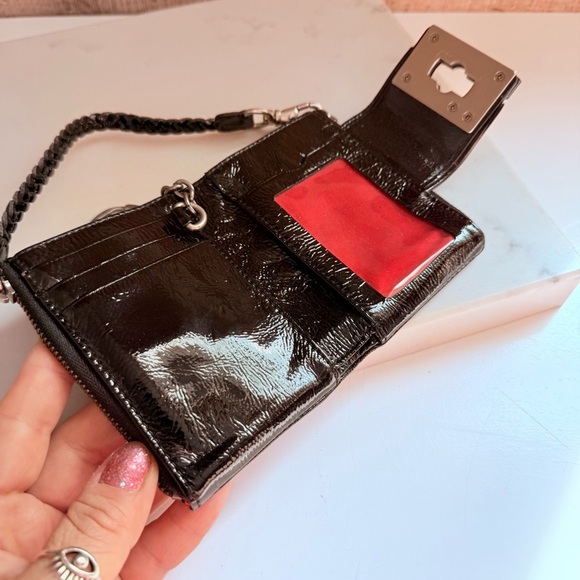 Juicy Couture Vintage Y2K Studded Patent Leather Wallet/Wristlet - Picture 8 of 12